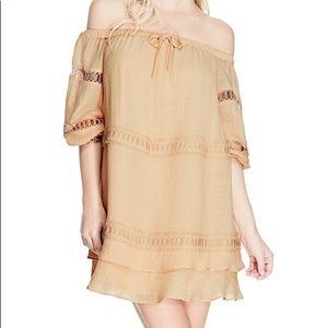 Guess off-the-shoulder dress